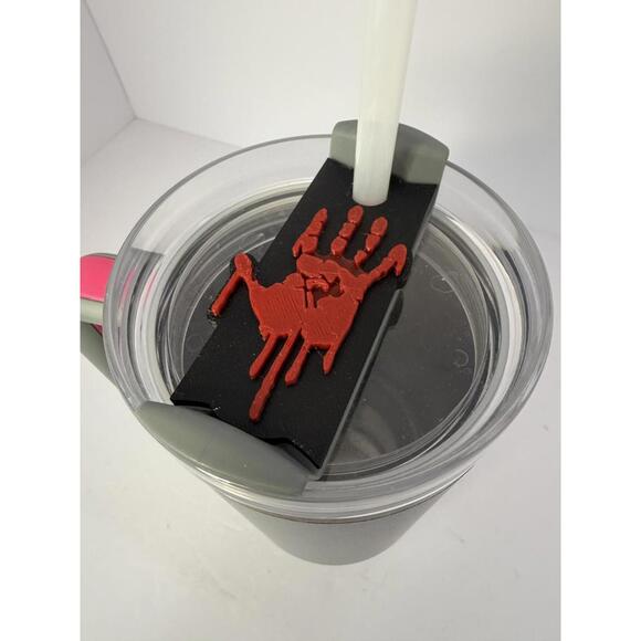 Halloween Stanley Cup Topper 4 Piece Set ~ Fits 10mm Straw - Picture 5 of 5